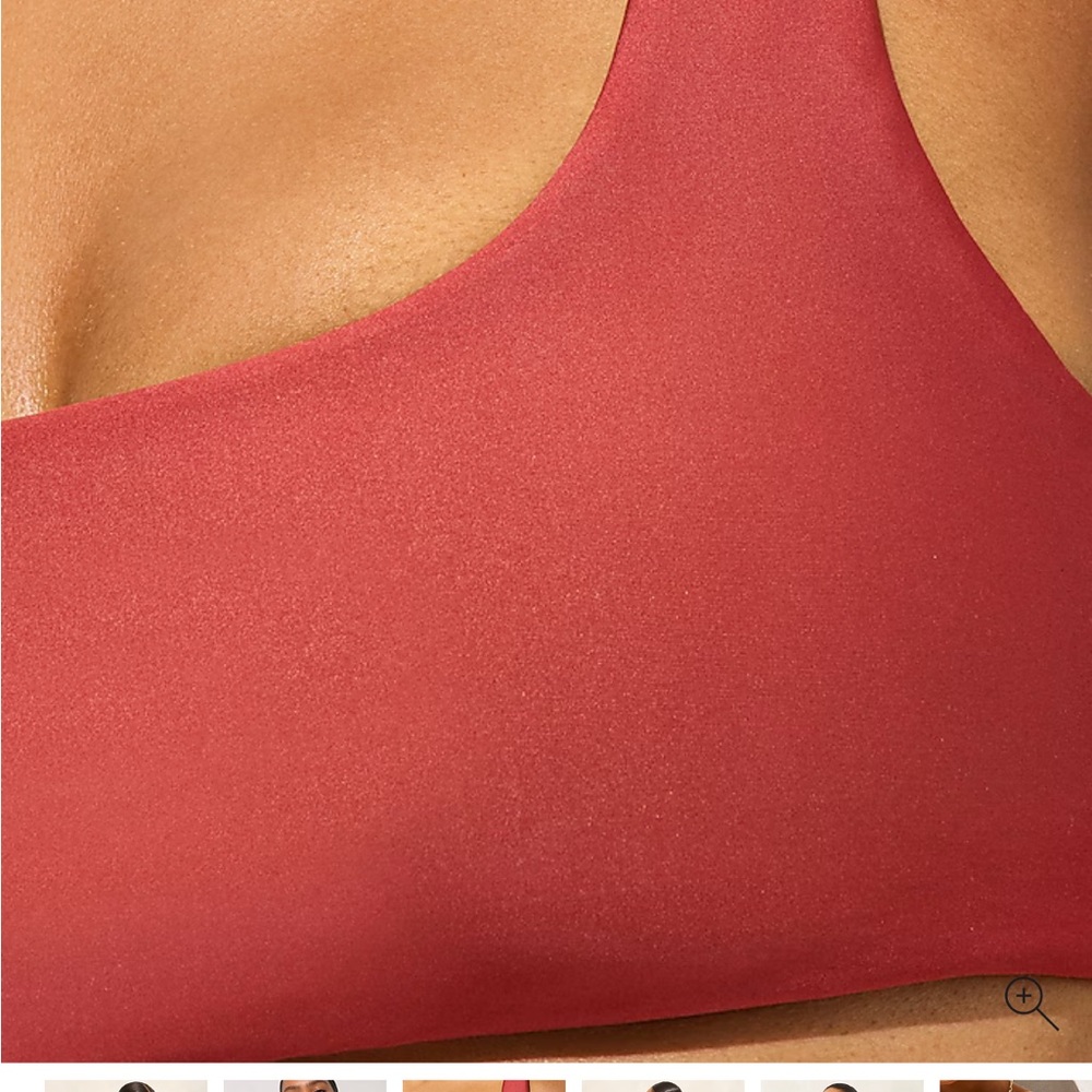Claudia bikini top in Classic Sculpt Carolina Clay - Picture 2 of 10